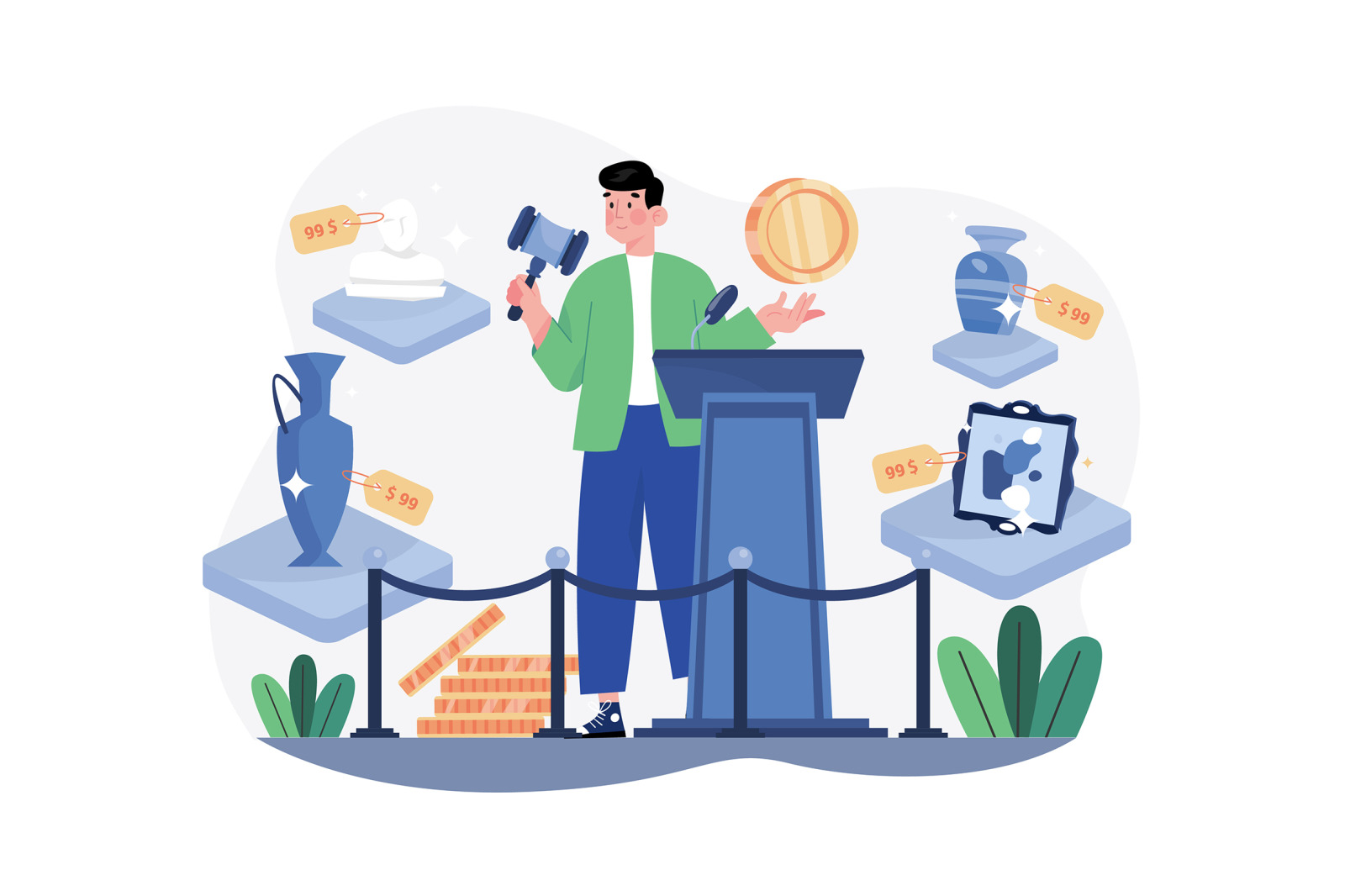 M525_NFT & Crypto Illustration Pack M525_NFT & Crypto Illustration Pack