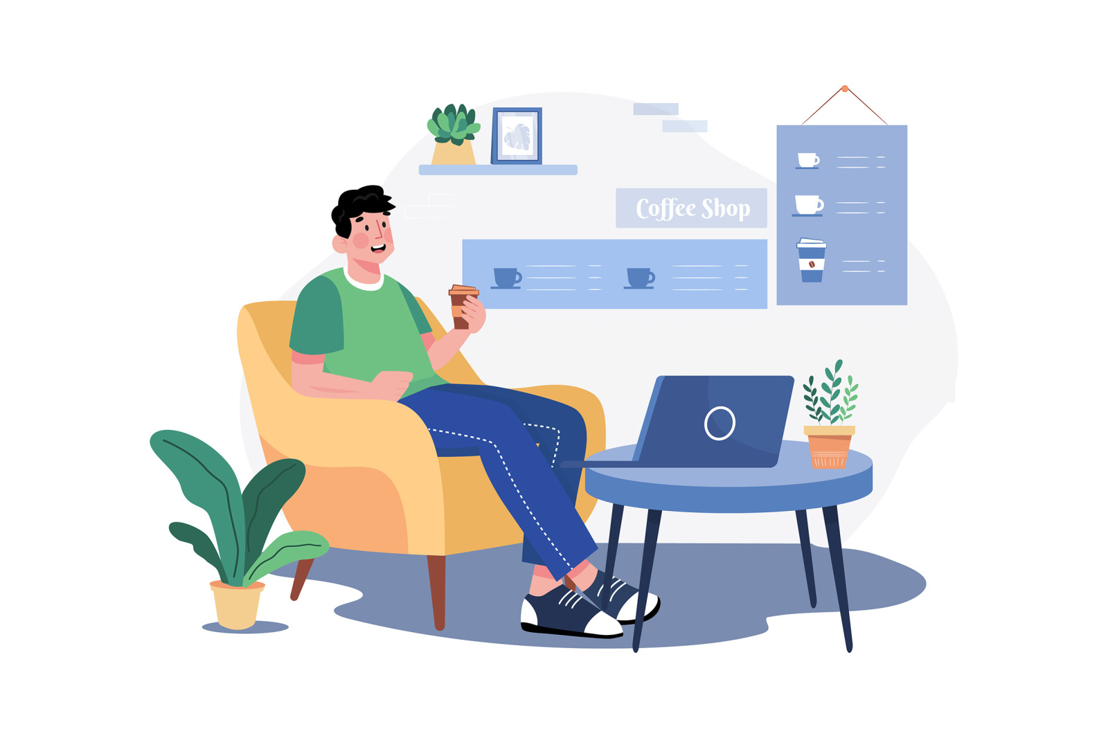 M527_Remote Working Illustration Pack M527_Remote Working Illustration Pack