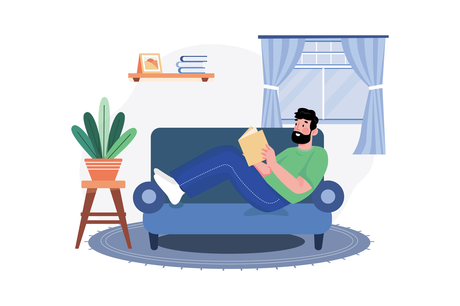 M527_Remote Working Illustration Pack M527_Remote Working Illustration Pack