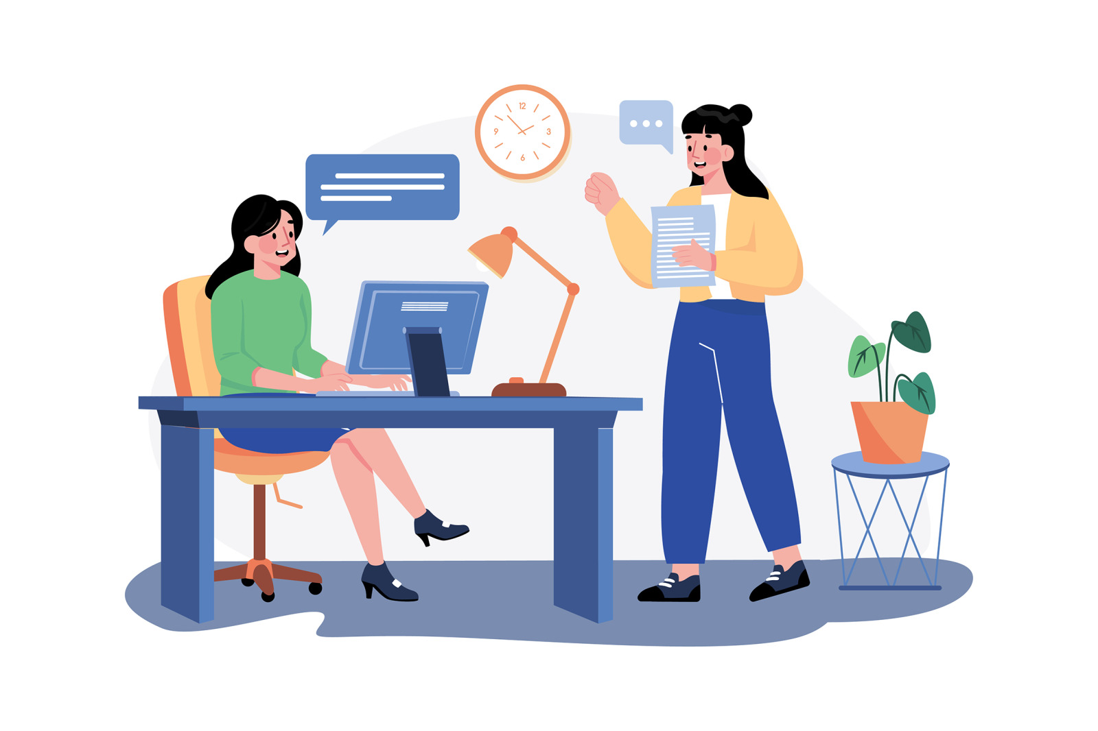 M527_Remote Working Illustration Pack M527_Remote Working Illustration Pack
