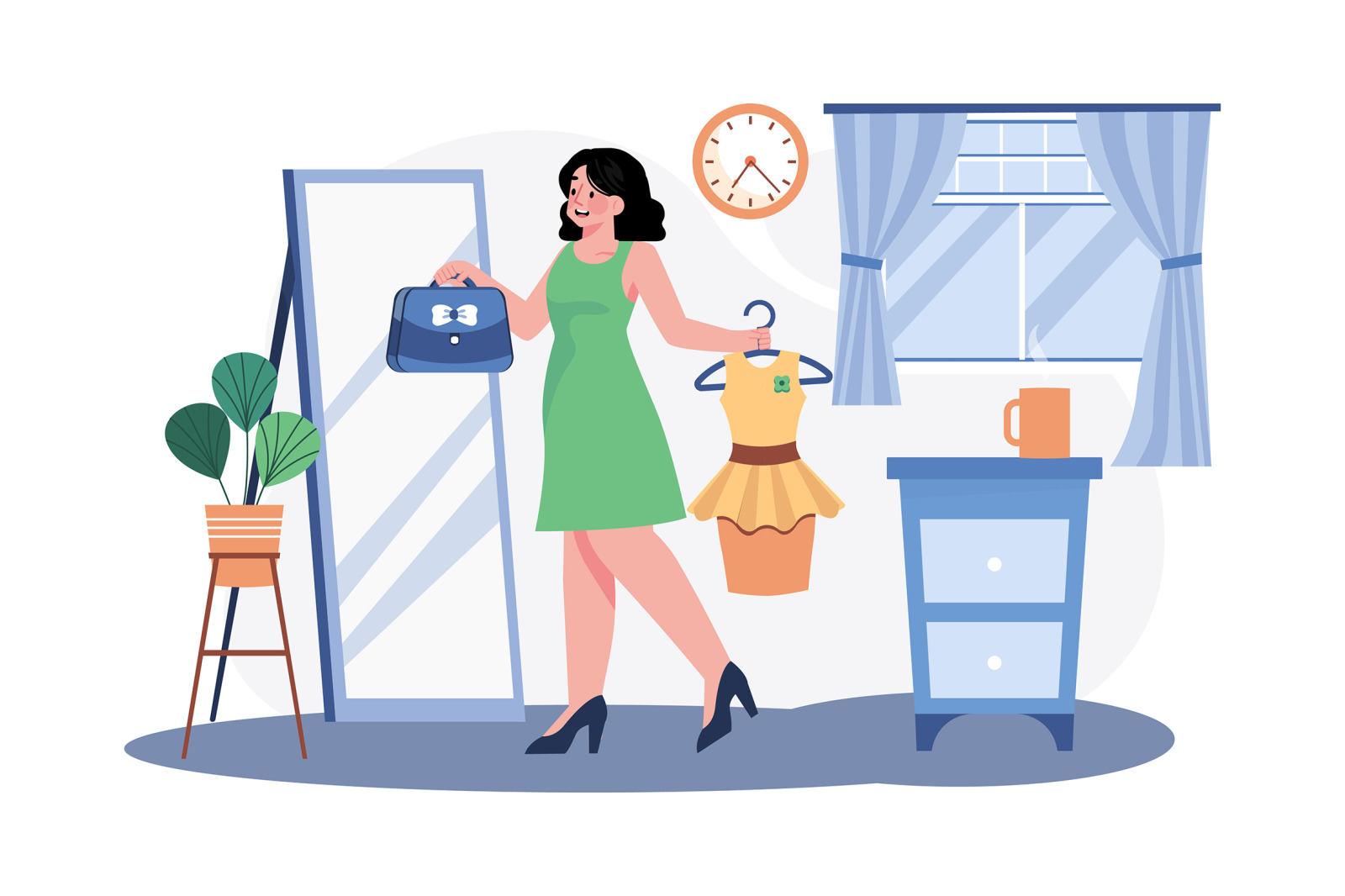 M527_Remote Working Illustration Pack M527_Remote Working Illustration Pack