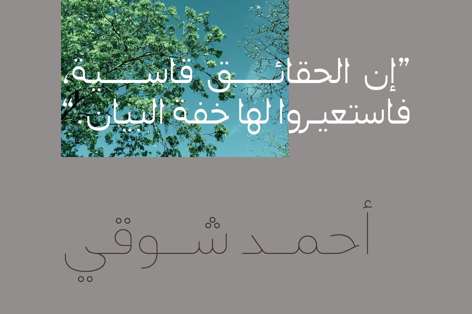 Montalaq - Arabic Typeface