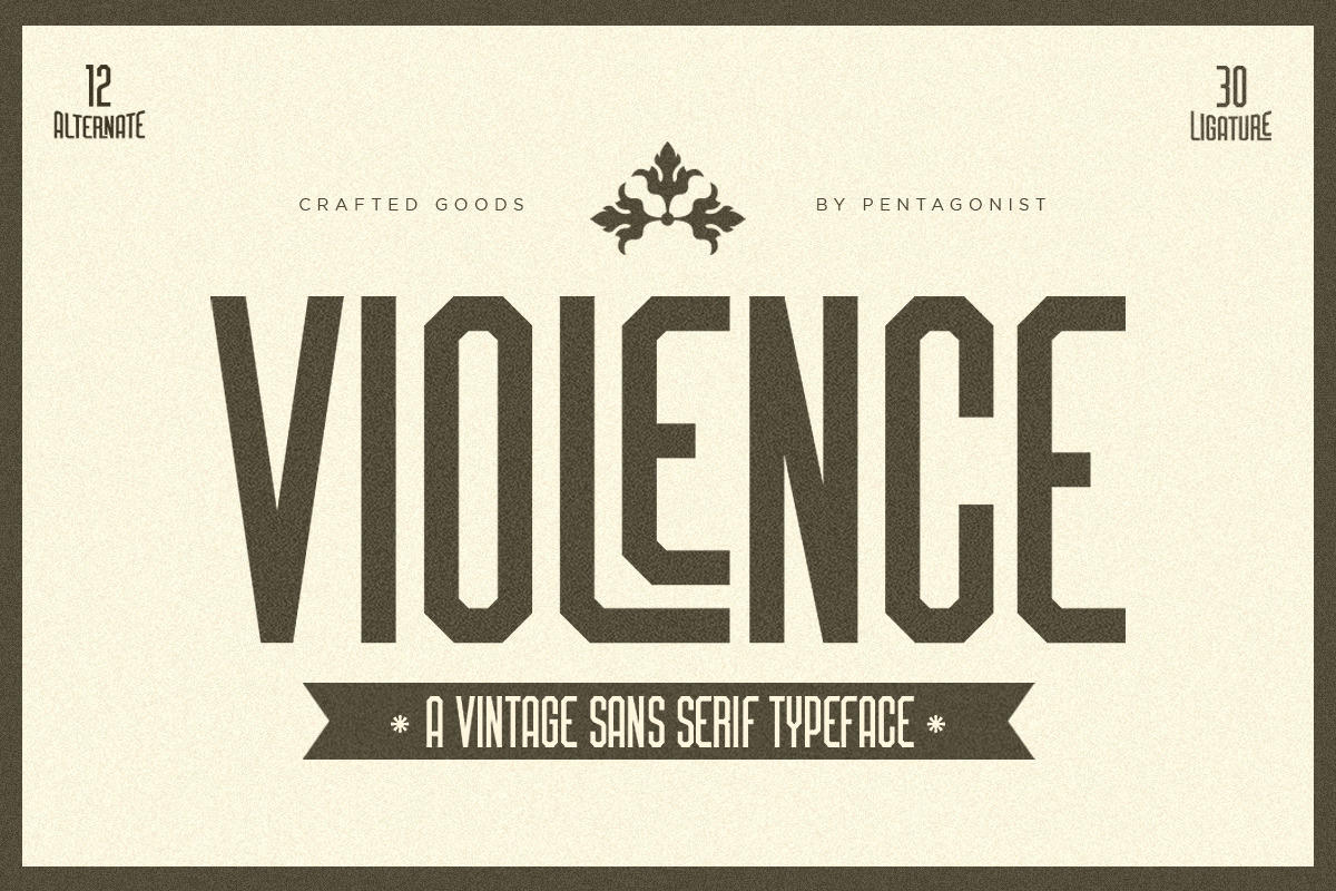 Violence | Retro Sans Violence | Retro Sans