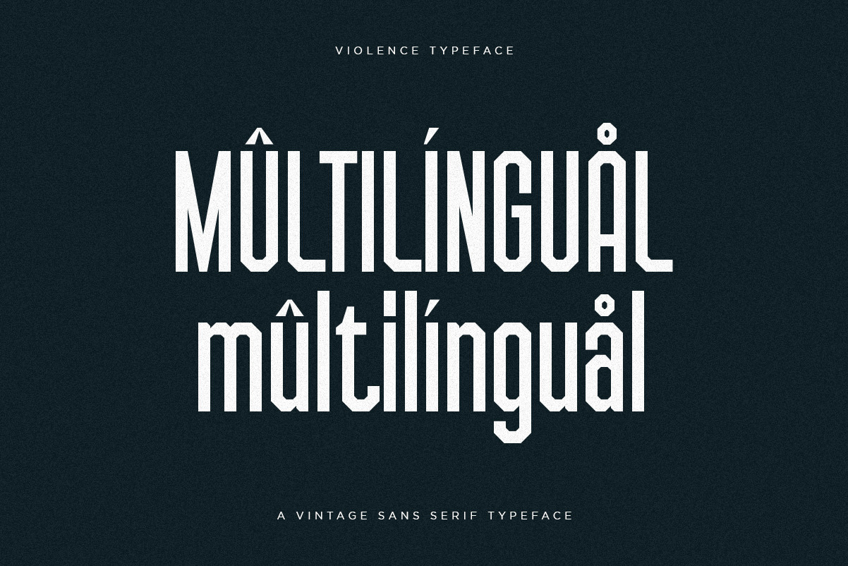 Violence | Retro Sans Violence | Retro Sans