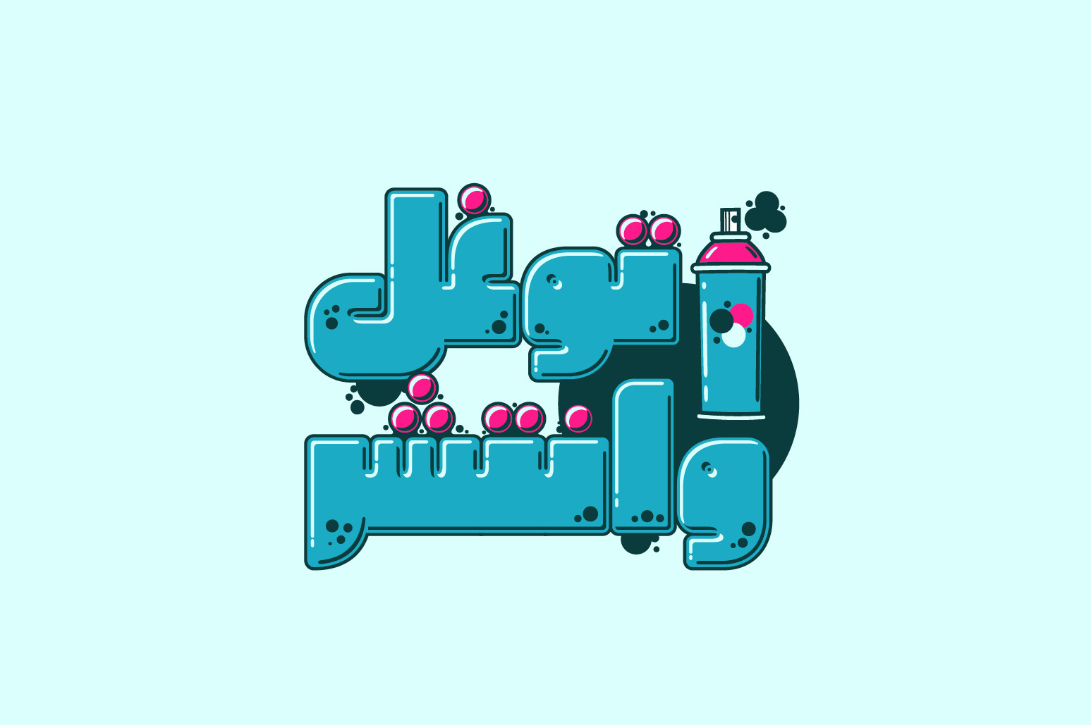 Graffitica - Arabic Color Font Graffitica - Arabic Color Font