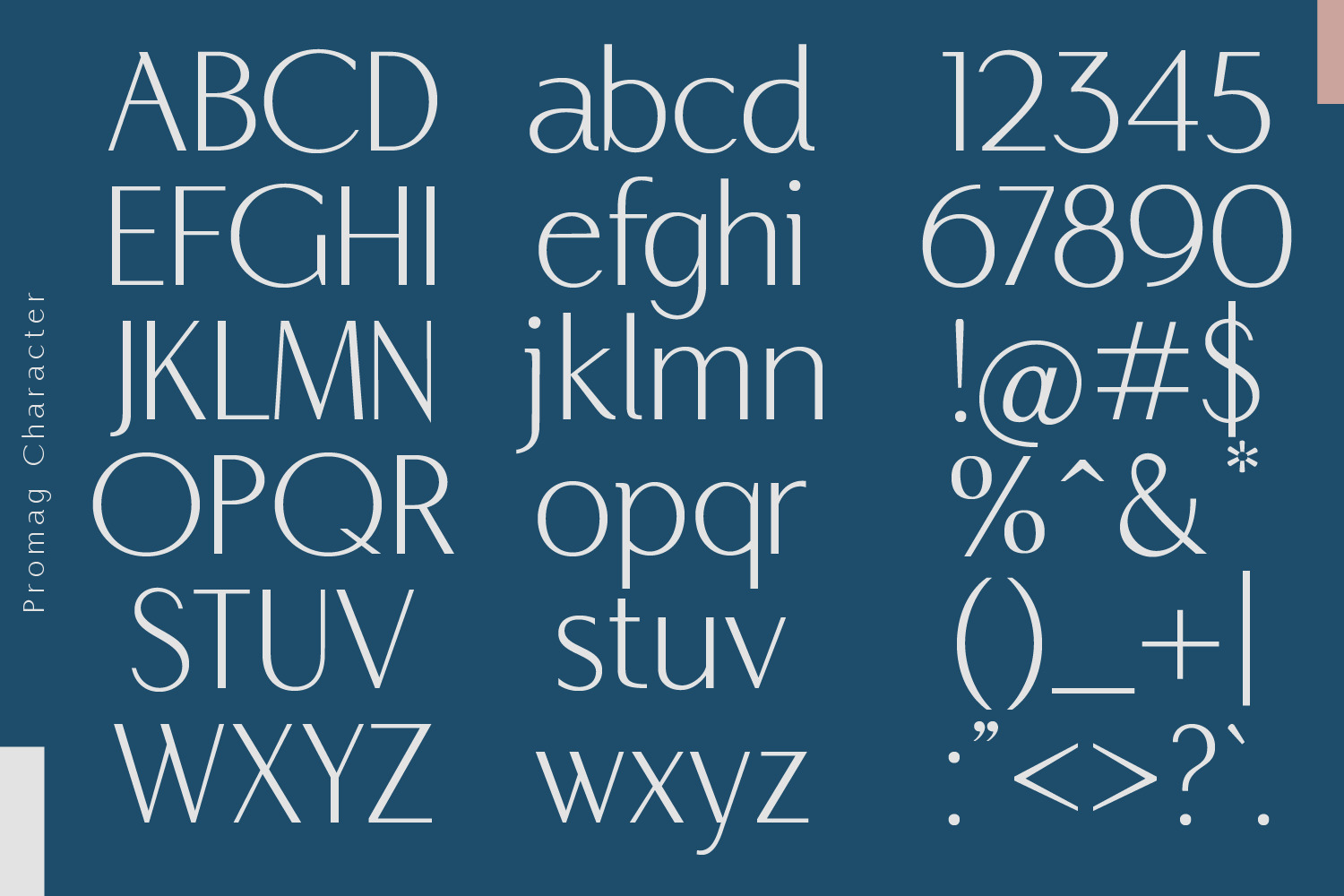 Promag Font Duo Promag Font Duo