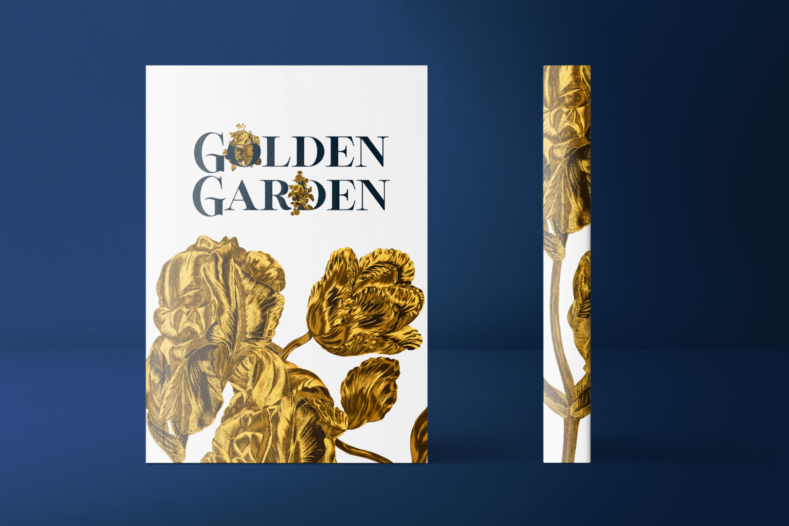 Golden Garden - 186 Roses &amp; Flowers PNG Clipart Set