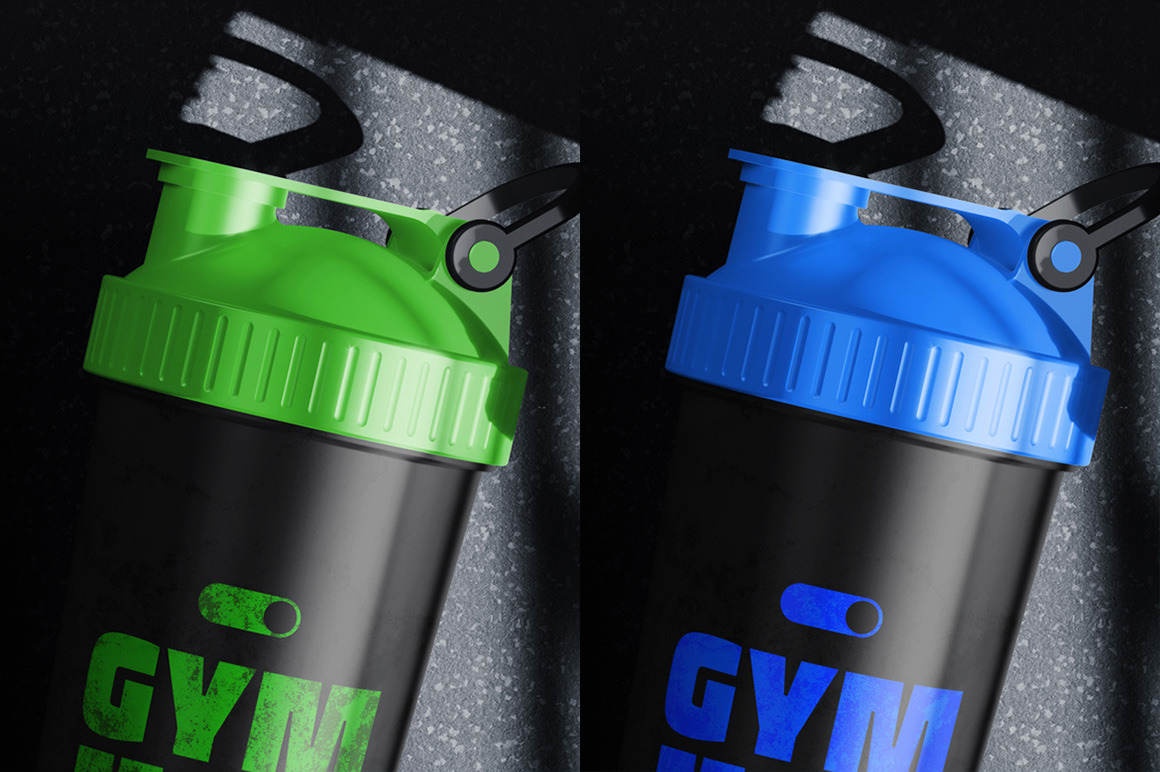 Shaker Bottle Mockup