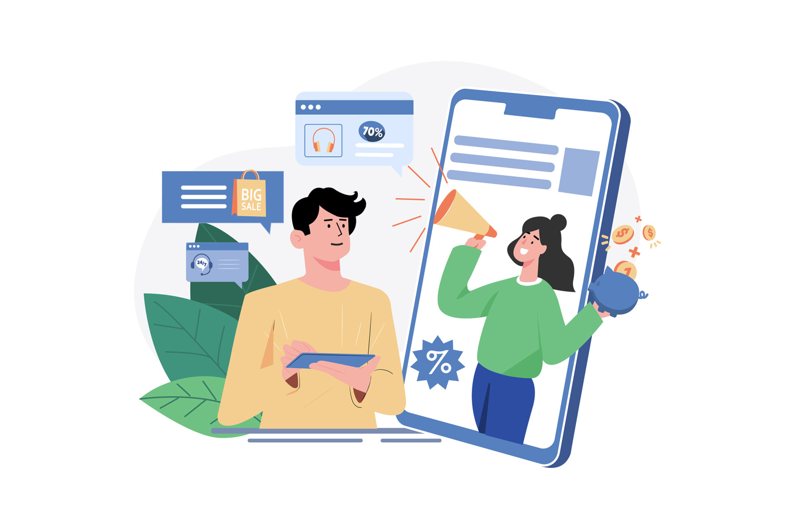 M530_E-Commerce Illustration Pack M530_E-Commerce Illustration Pack