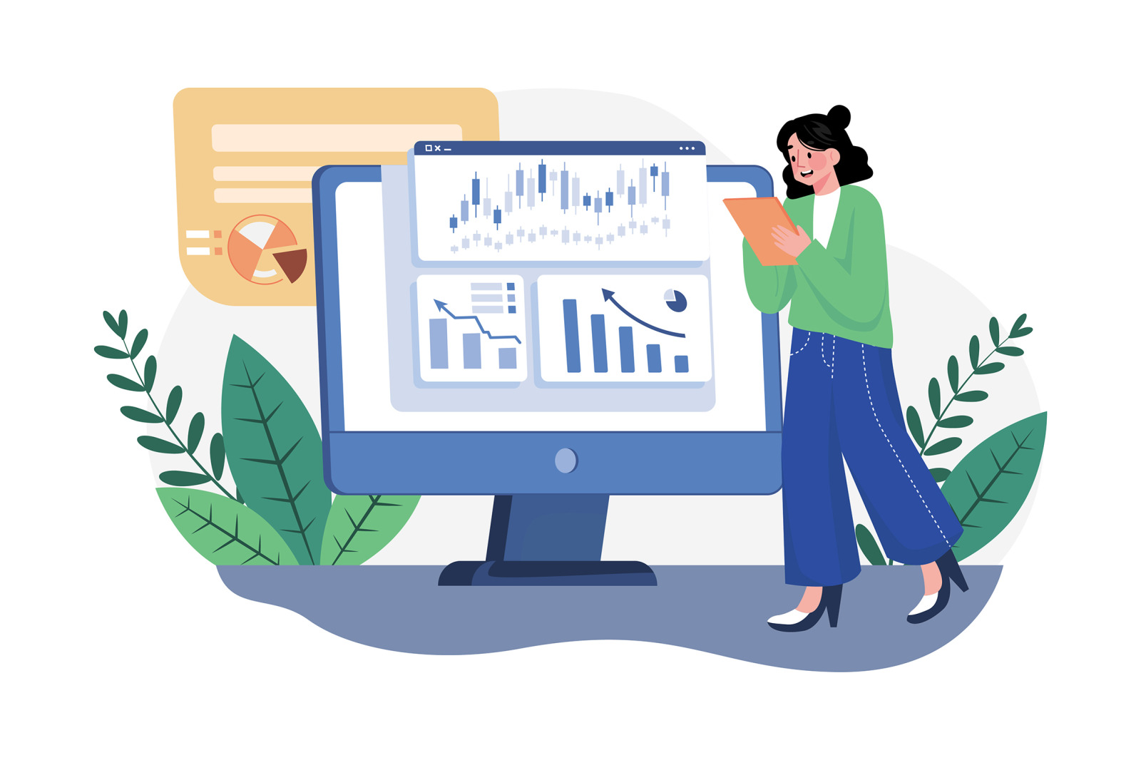 M533_Stock Market Illustration Pack M533_Stock Market Illustration Pack