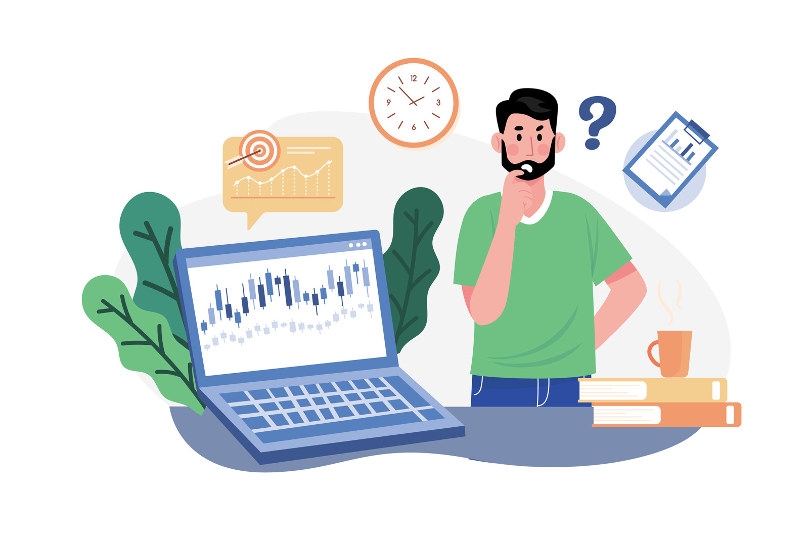 M533_Stock Market Illustration Pack M533_Stock Market Illustration Pack