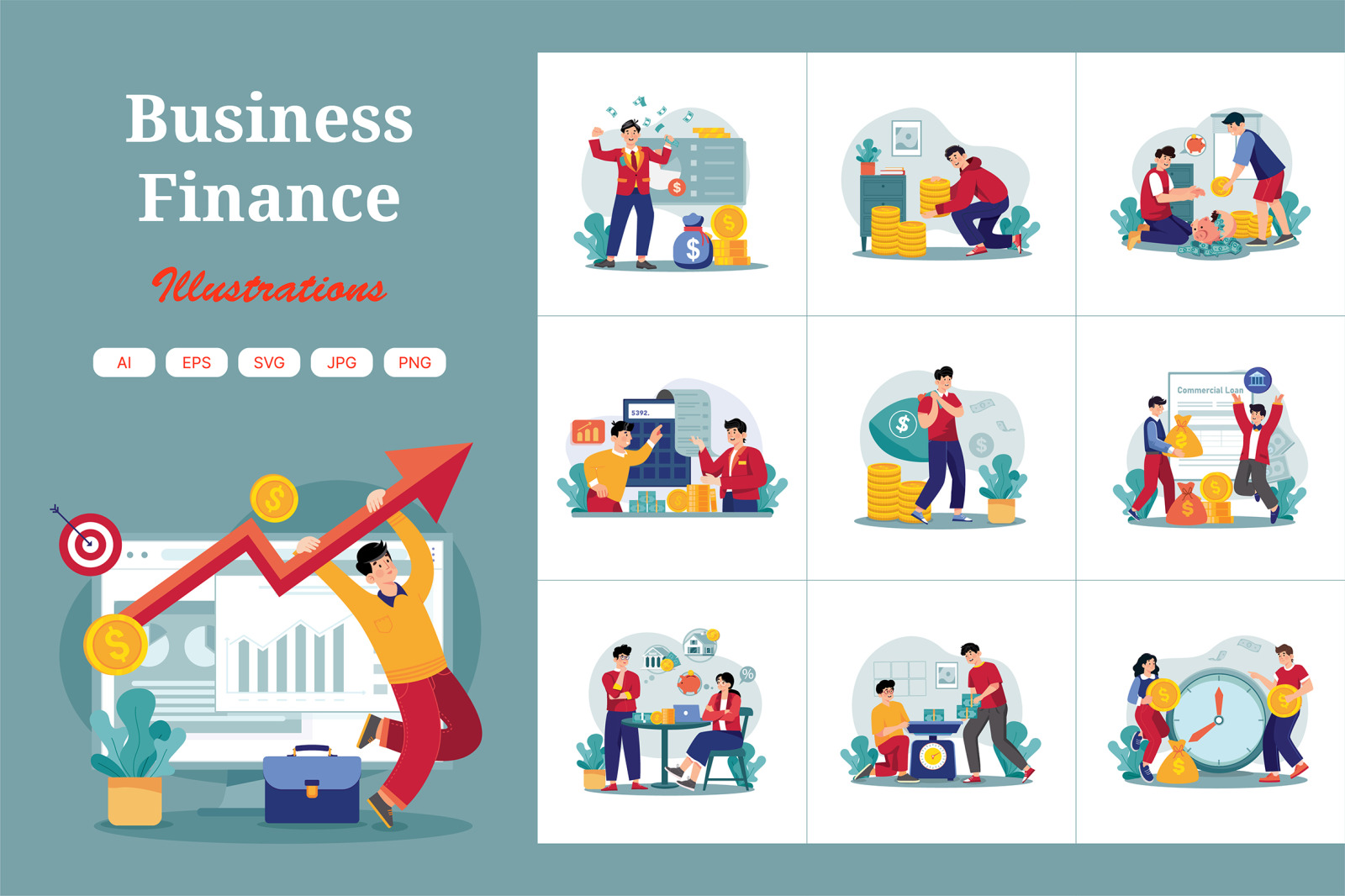 M696_Business Finance Illustration_Part 01