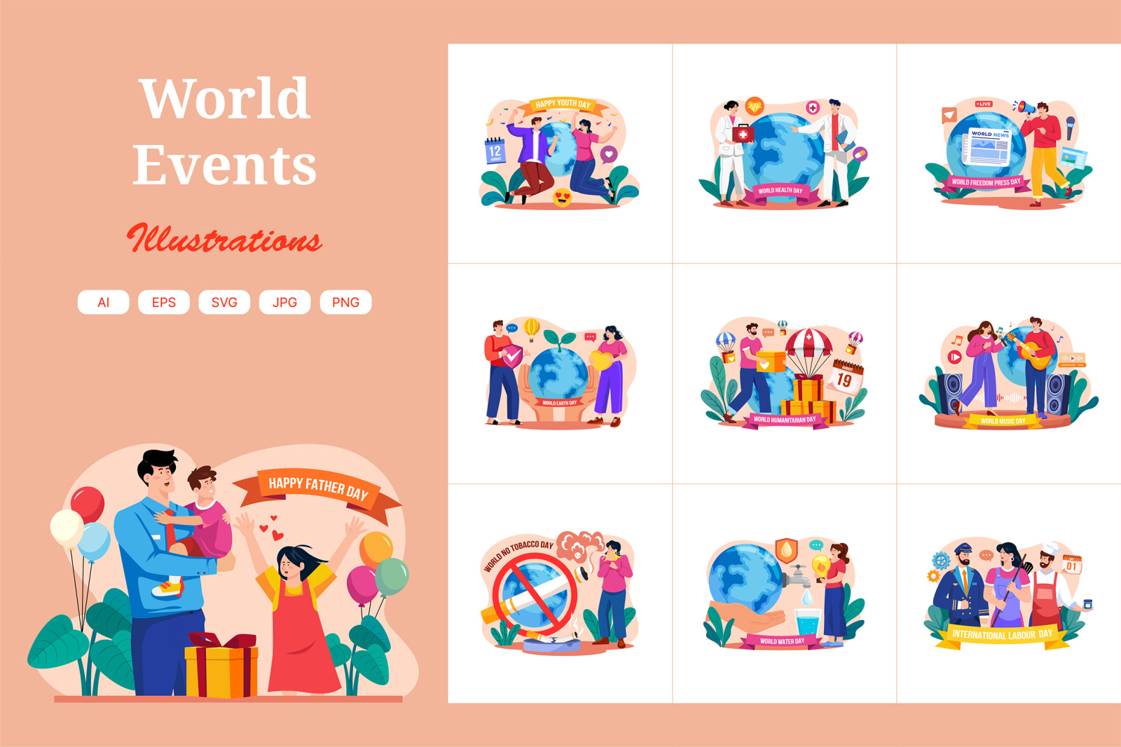 M697_World Events Illustration_Part 02 M697_World Events Illustration_Part 02