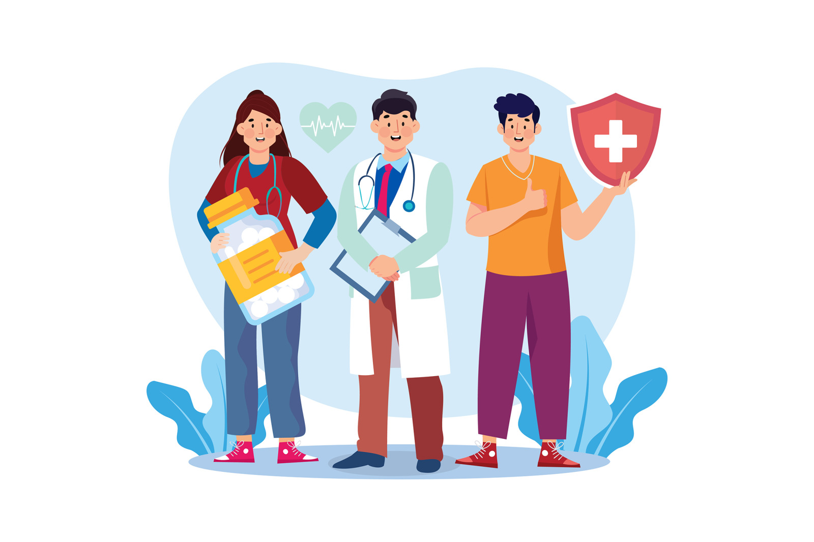 M699_Medical And Healthcare Illustration_Part 01 M699_Medical And Healthcare Illustration_Part 01