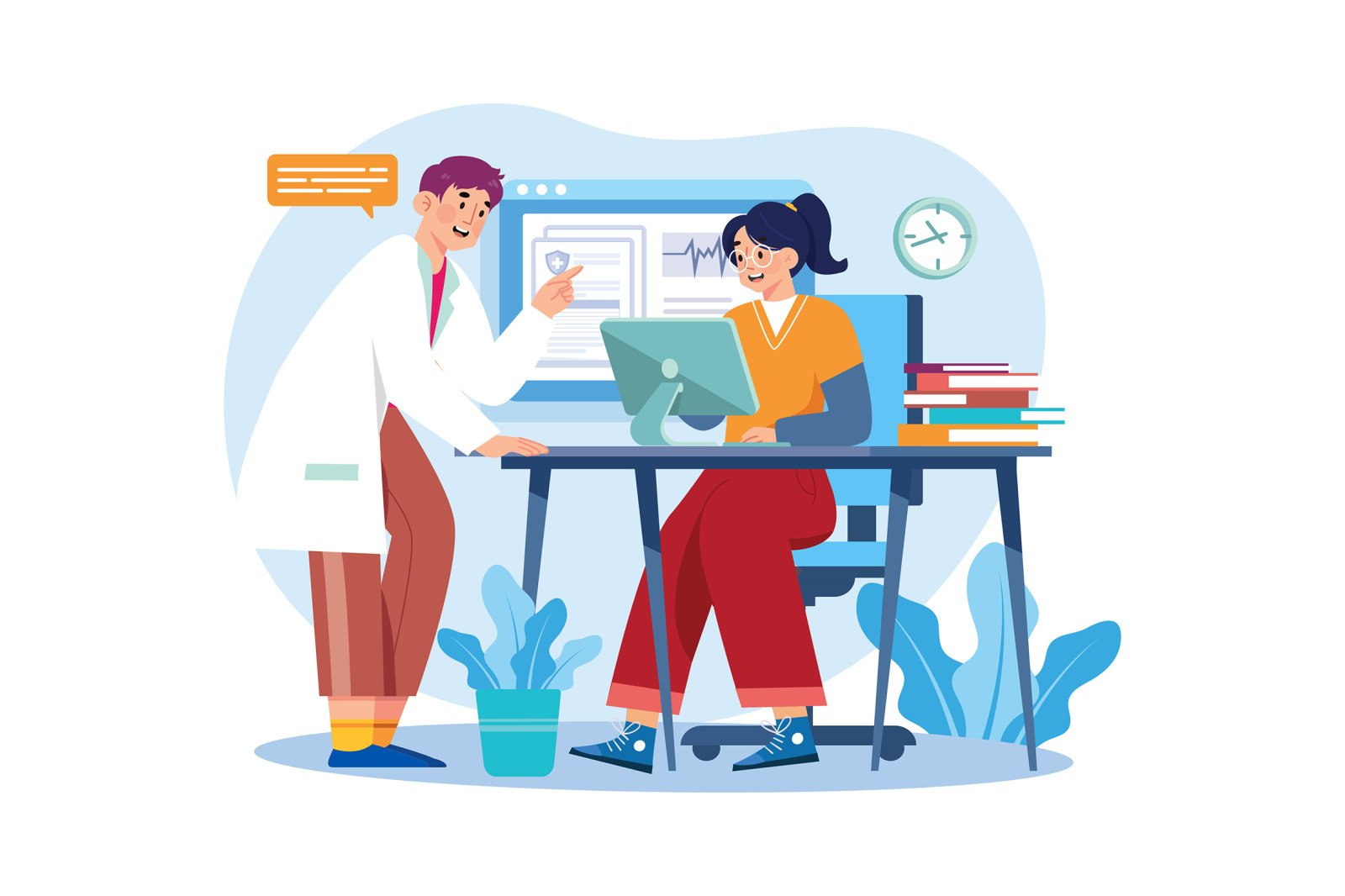 M699_Medical And Healthcare Illustration_Part 01 M699_Medical And Healthcare Illustration_Part 01