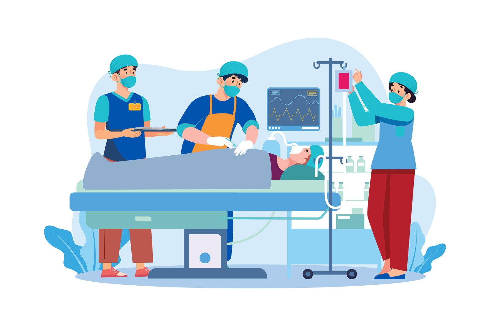 M699_Medical And Healthcare Illustration_Part 02 M699_Medical And Healthcare Illustration_Part 02