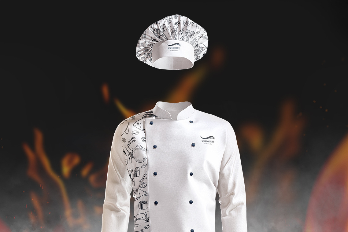 Chef Uniform Mockup