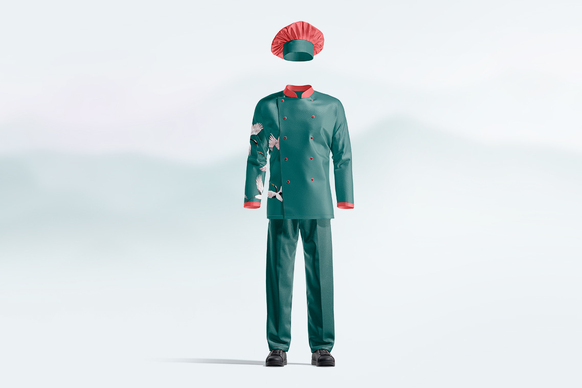 Chef Uniform Mockup