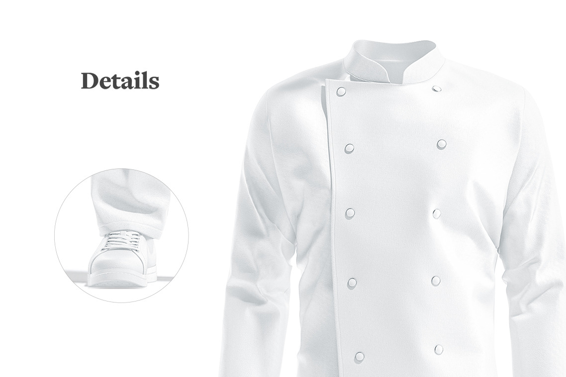 Chef Uniform Mockup