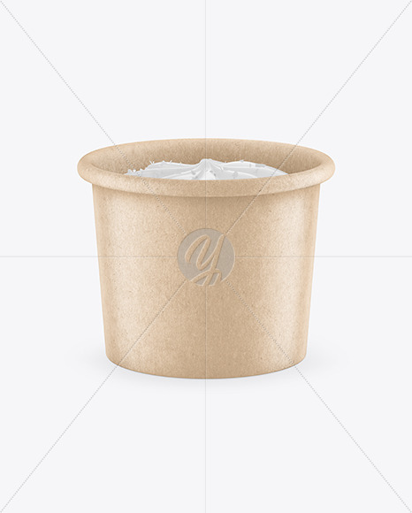 Kraft Ice Cream Cup Mockup