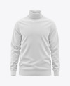 Men's Turtle Neck Jumpers Mockup