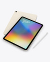 Two iPad Air 5 Starlight