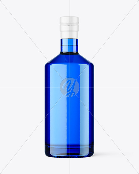 Colored Glass Bottle Mockup Colored Glass Bottle Mockup