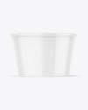 Glossy Ice Cream Cup Mockup