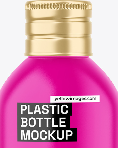 Plastic Bottle Mockup