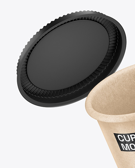 Kraft Cup Mockup