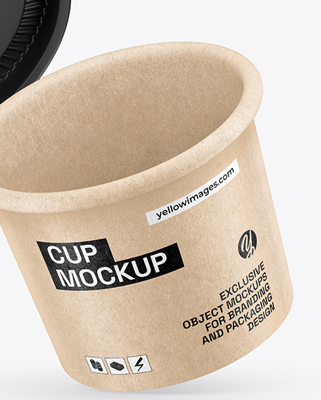 Kraft Cup Mockup