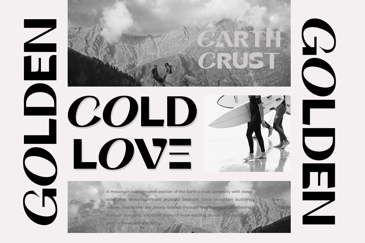 Qolling Display Font Qolling Display Font
