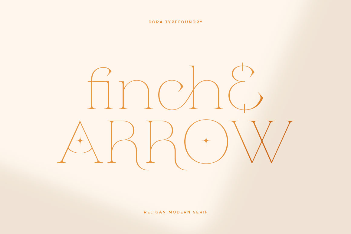 Religan - Modern Serif Font Religan - Modern Serif Font