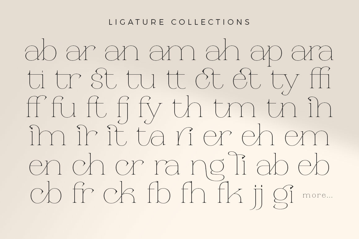 Religan - Modern Serif Font