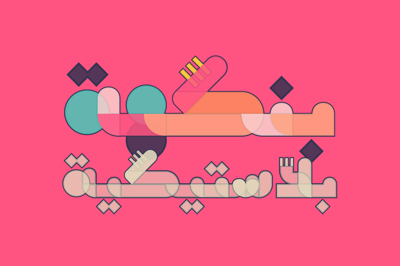 Tashkeel - Arabic Color Font Tashkeel - Arabic Color Font