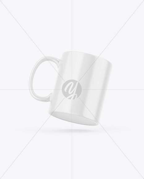 Glossy Mug Mockup