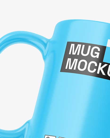 Glossy Mug Mockup