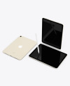 Three iPad Air 5 Starlight