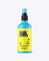 Matte Spray Bottle Mockup