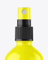 Glossy Spray Bottle Mockup