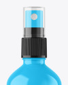 Glossy Spray Bottle Mockup