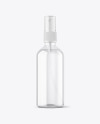 Glass Spray Bottle Mockup