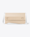 Kraft Paper Box w/ Textile Strap Handle Mockup