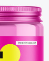 120ml Clear Jar Mockup 120ml Clear Jar Mockup