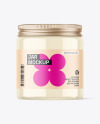 120ml Clear Jar Mockup 120ml Clear Jar Mockup