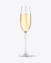 Champagne Glass Mockup