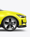 Electric Car Mockup - Side View