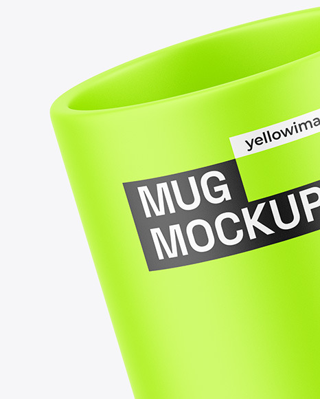 Matte Mug Mockup