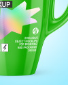 Glossy Cup Mockup