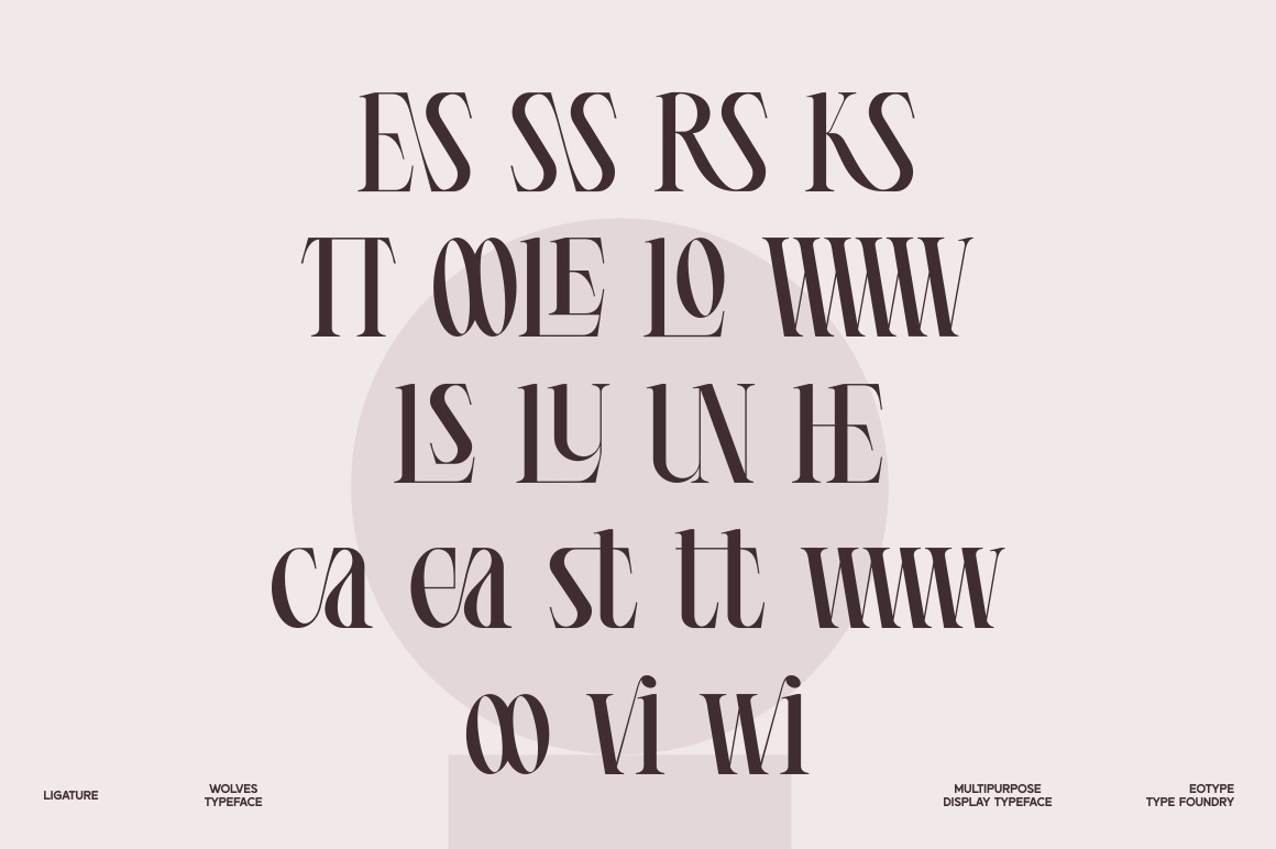 Wolves Display Font Wolves Display Font